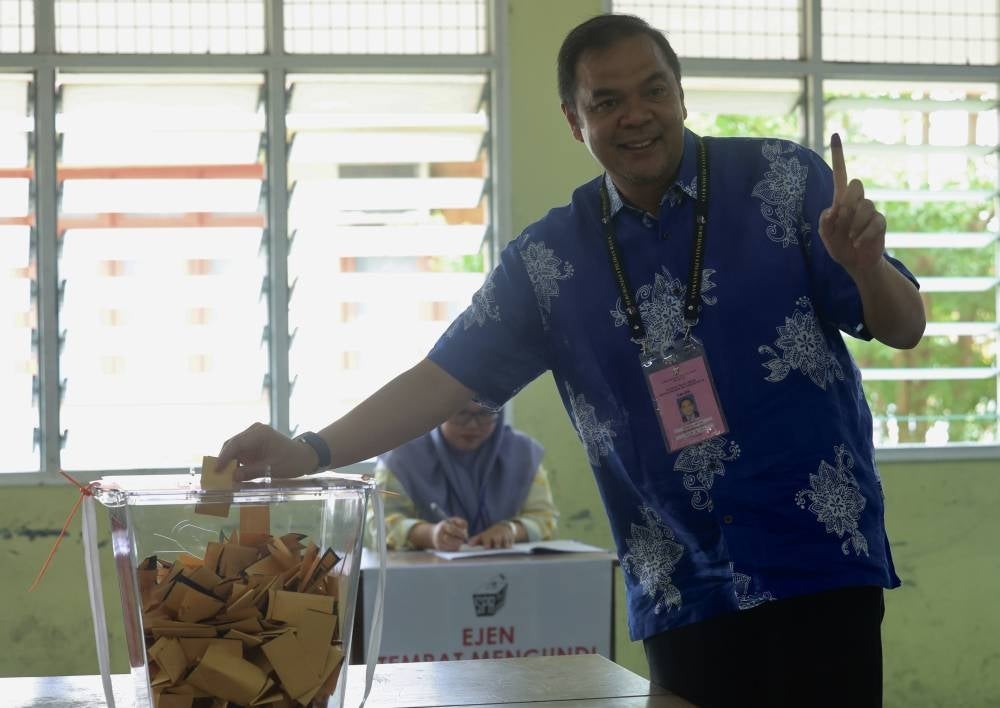 Datuk Johan Abd Aziz - Photo by Bernama