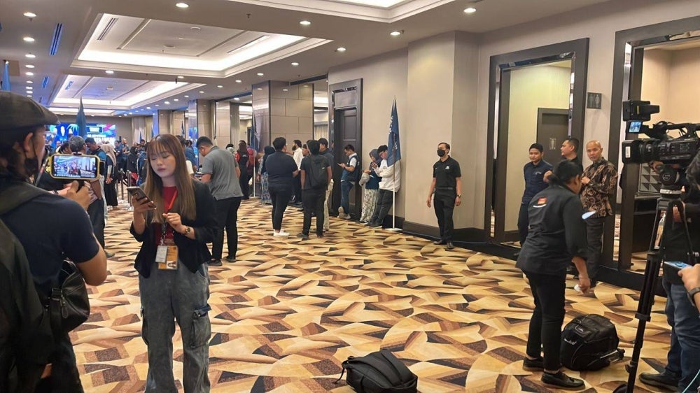 Media members await for the press conference to be held by Perikatan Nasional leaders - FILE PIX 