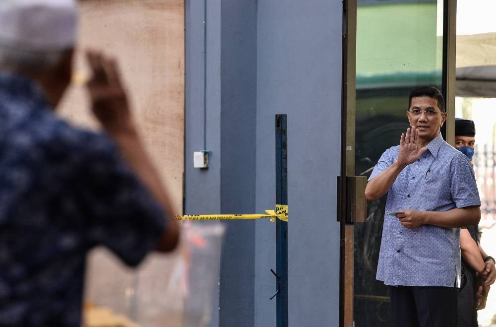 Azmin. Bernama FILE PIX