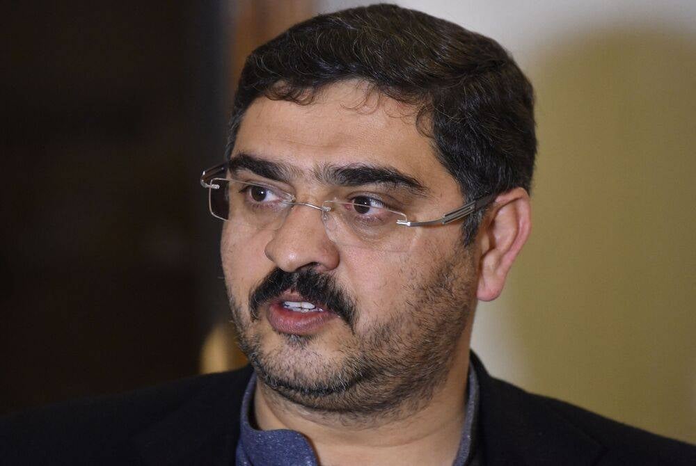 (FILES) In this file photo taken on Jan 16, 2016, spokesman for the Balochistan government, Anwar-ul-Haq Kakar, speaks during an interview with AFP in Quetta. (Photo by Banaras KHAN / AFP)