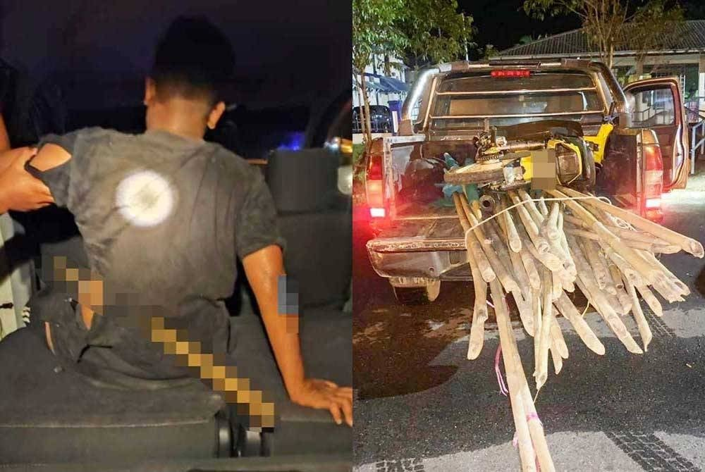 A form one student's stomach was pierced by bamboo when the motorcycle he was riding on collided with the back of a pickup truck - FILE PIX 