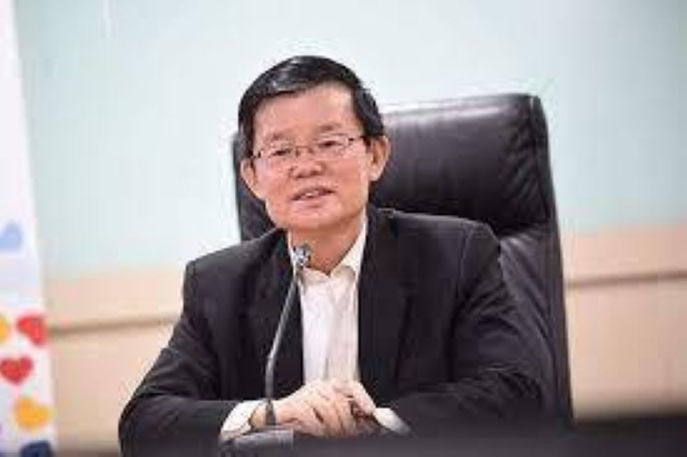 Penang Chief Minister Chow Kon Yeow - FILE PIX 