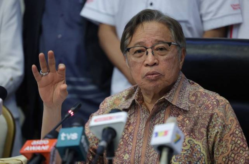 Sarawak Premier Tan Sri Abang Johari Tun Openg said every community in the state, including the Dayaks, should work hand in hand in developing the economy. - Photo by Bernama