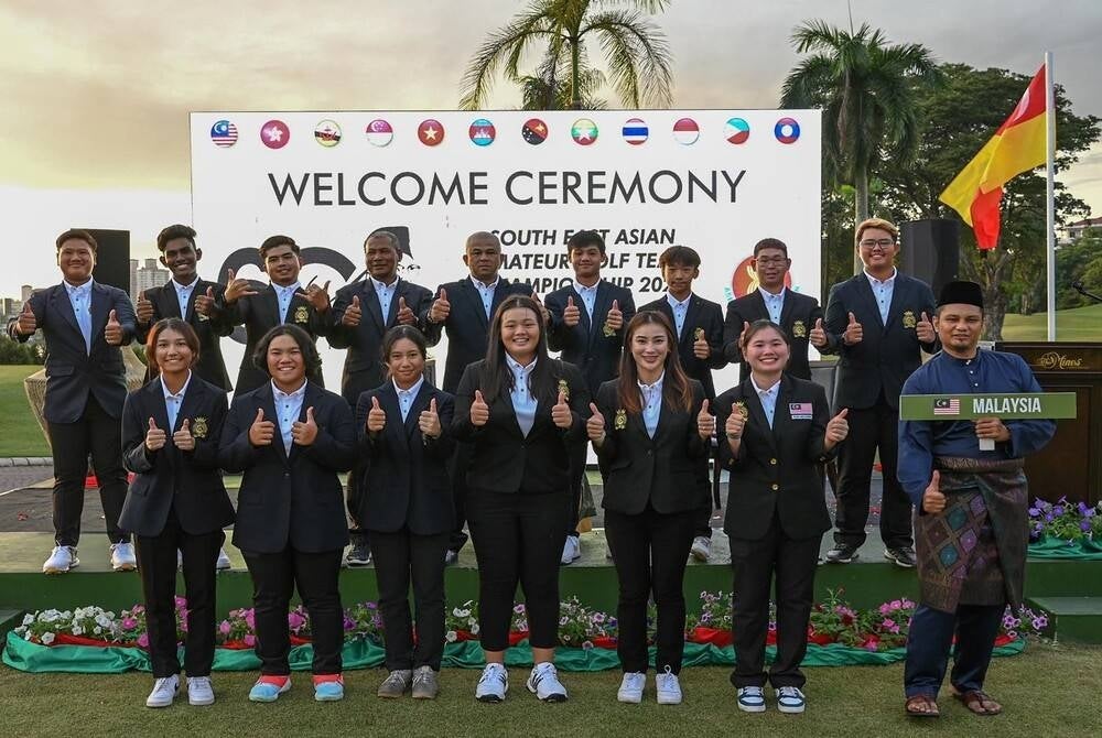 Malaysian golfing enthusiasts can brace themselves for an exhilarating showdown as young national golfers Ng Jing Xuen and Malcolm Ting Siong Hung appear in the Sea Amateur Golf Team Championship held at the Mines Resort Golf Club from tomorrow till Aug 24. - Facebook