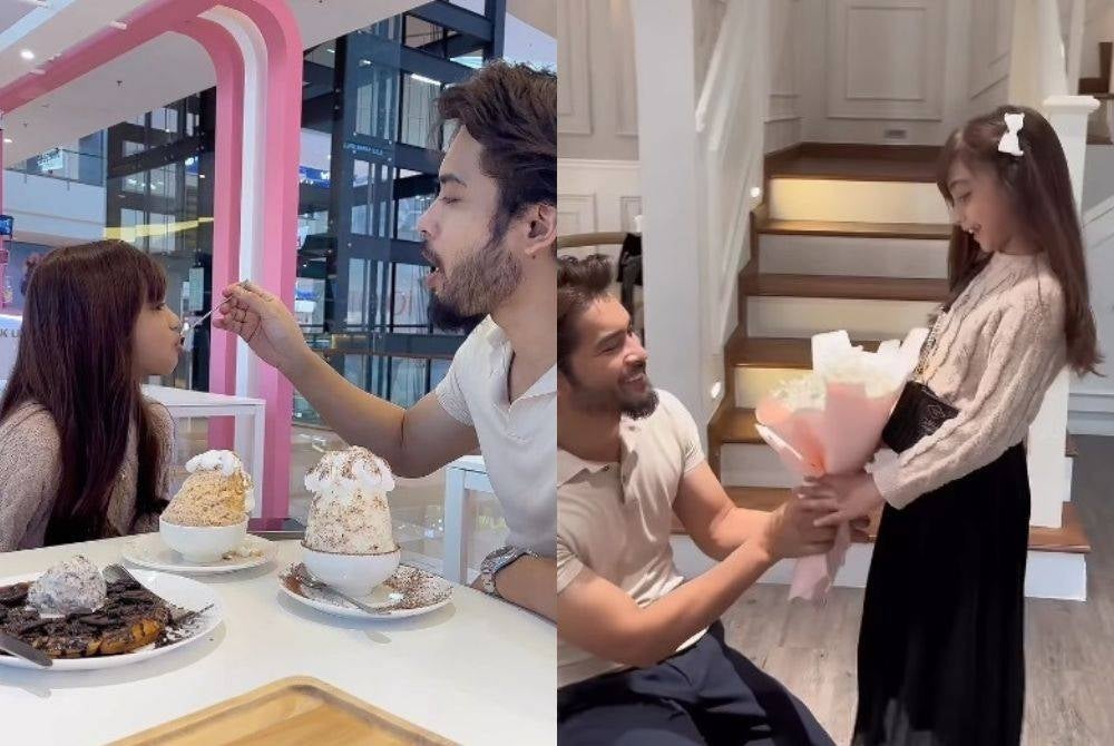  Actor Aeril Zafrel surprises daughter with treats for her 8th birthday - Aeril Zafril's video