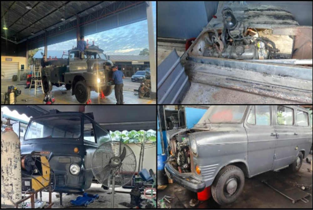 Two classic vehicles belonging to the Malaysian Civil Defence Force (APM) will make a comeback at the 2023 National Day parade at Dataran Putrajaya, this Thursday. - Civil Defence Force (APM)