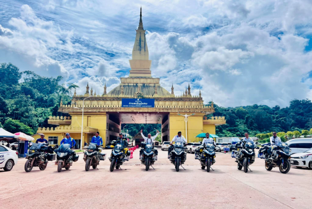 The six Quantum Metal participants in the London-Kuala Lumpur Unity Expedition 2023 (QMEPWK66) have been riding through breathtaking landscapes and challenging terrains since the expedition started two months ago. - Facebook