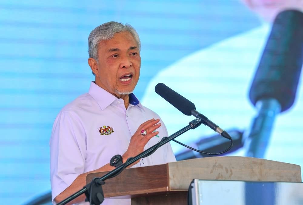 Deputy Prime Minister Datuk Seri Ahmad Zahid Hamidi - BERNAMA FILE PIX