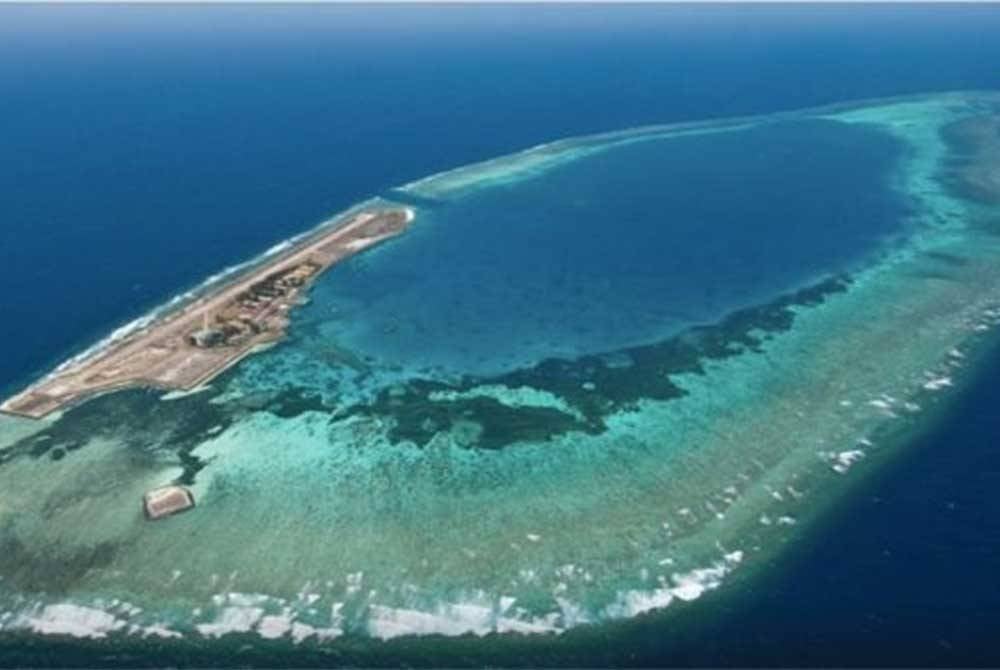 The Spratly Islands in the middle of the South China Sea was claimed by various countries including major powers.