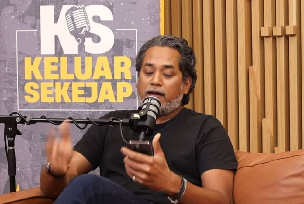 Khairy, through the Keluar Sekejap (KS) podcast with former Umno Information Chief Shahril Sufian Hamdan today.