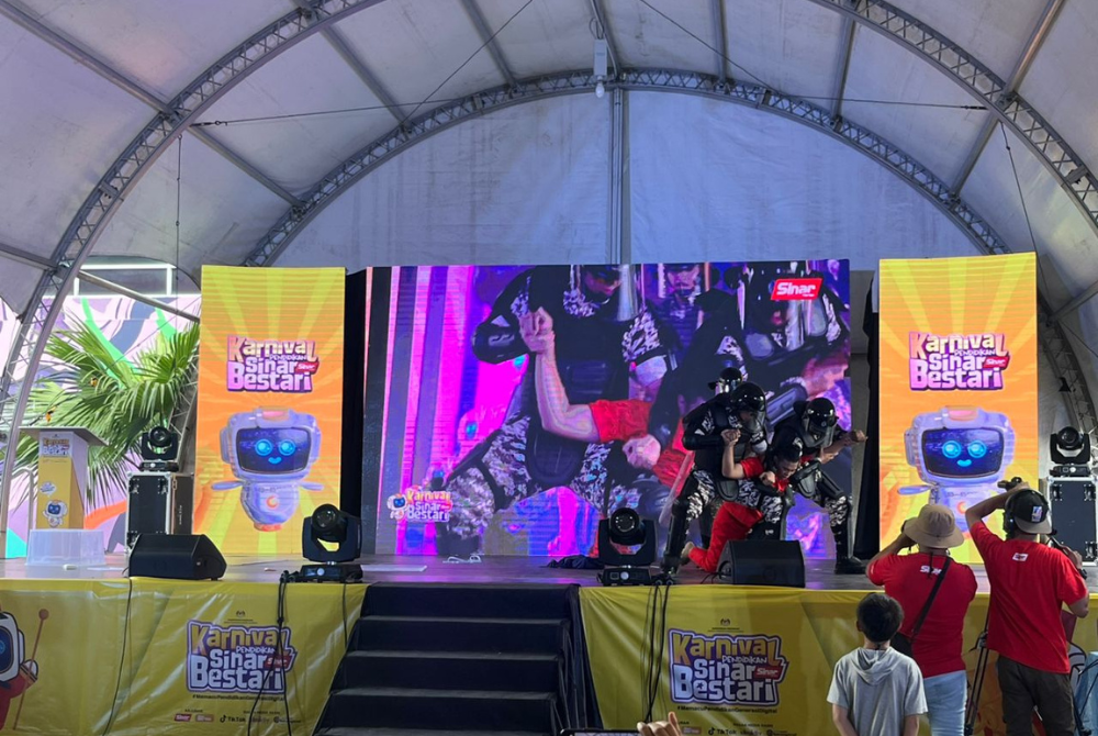 Sungai Buloh Prison Unit displays specialised skills today at Karnival Pendidikan Sinar Bestari