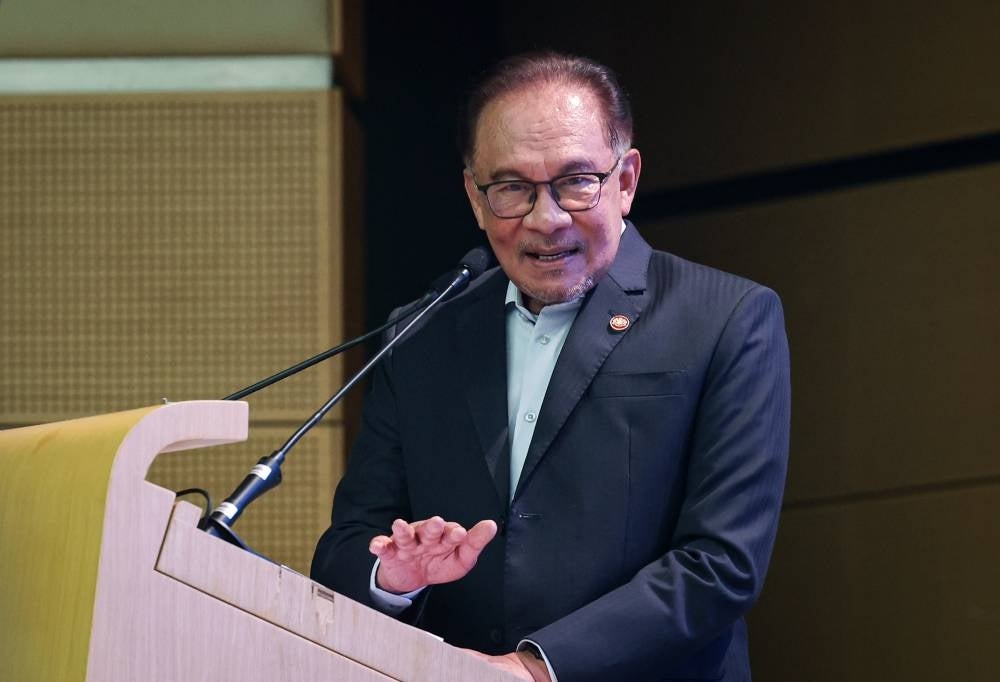 Anwar. Bernama FILE PIX