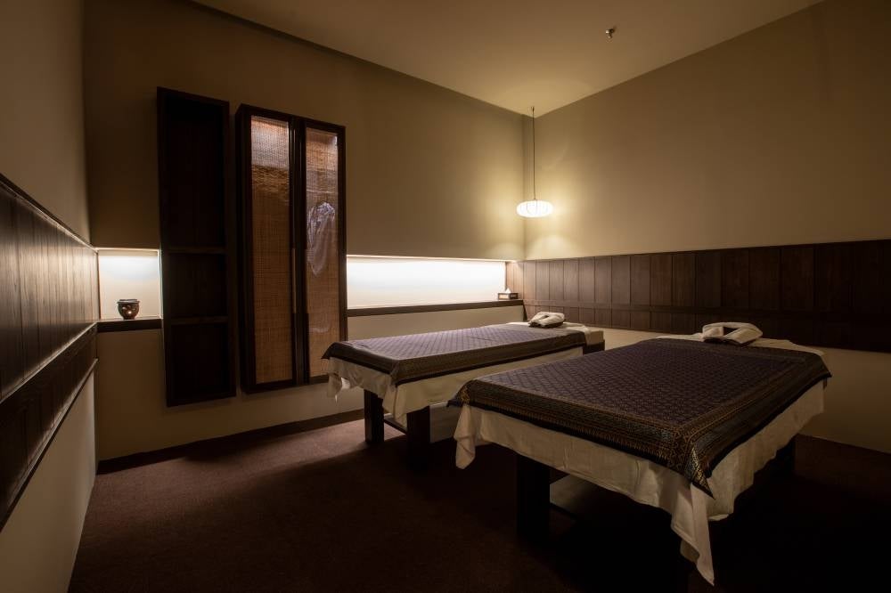 Aromatherapy massage room at the Datum Jelatek's outlet