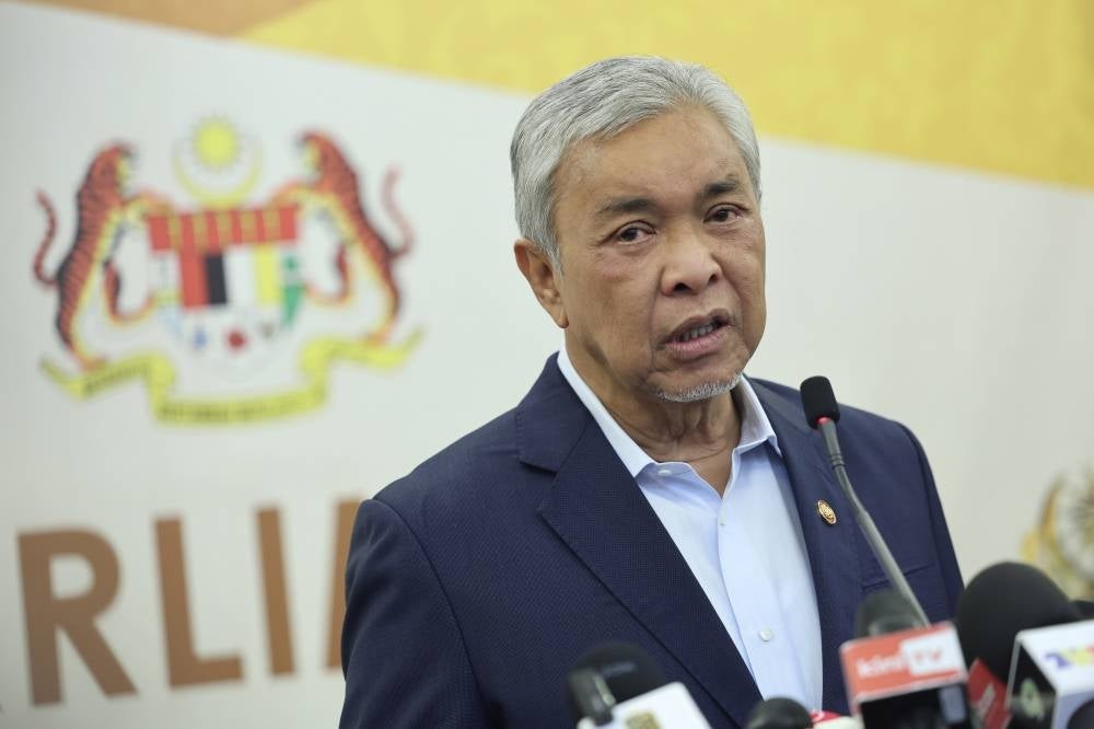 Zahid. Photo by Bernama