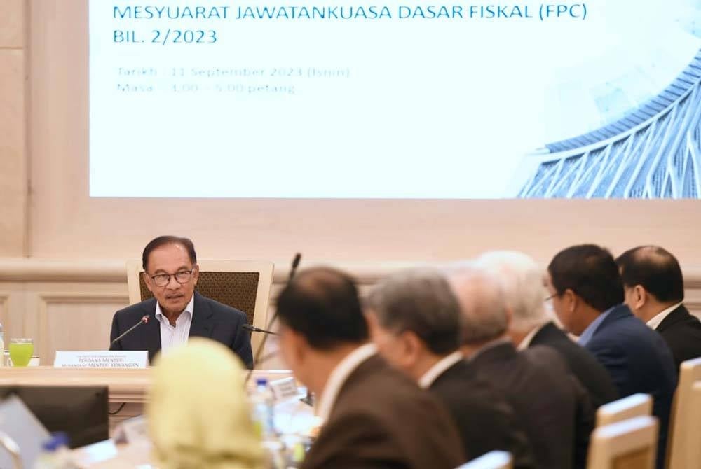 Anwar chairing FPC meeting today.