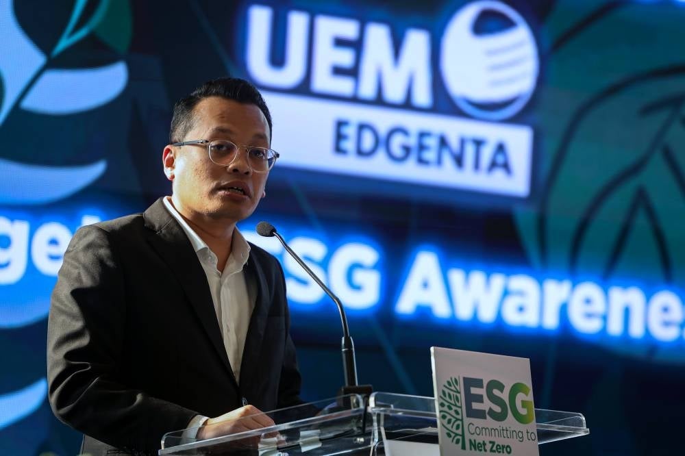 Natural Resources, Environment and Climate Change Minister Nik Nazmi Nik Ahmad. - BERNAMA PIX