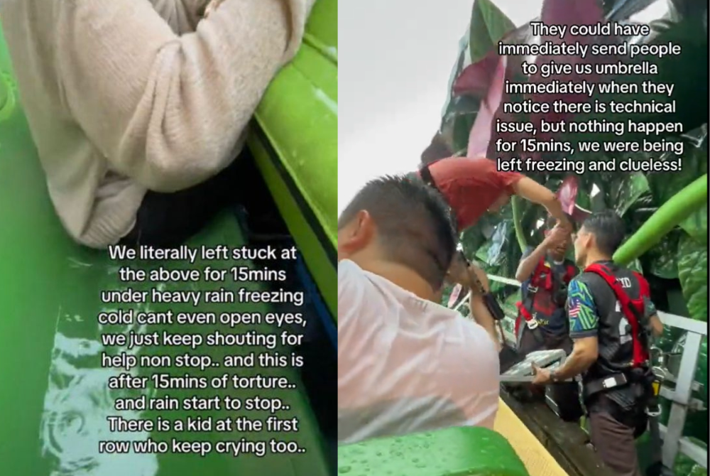 Photo taken from he 33 seconds video posted by Arif in Twitter