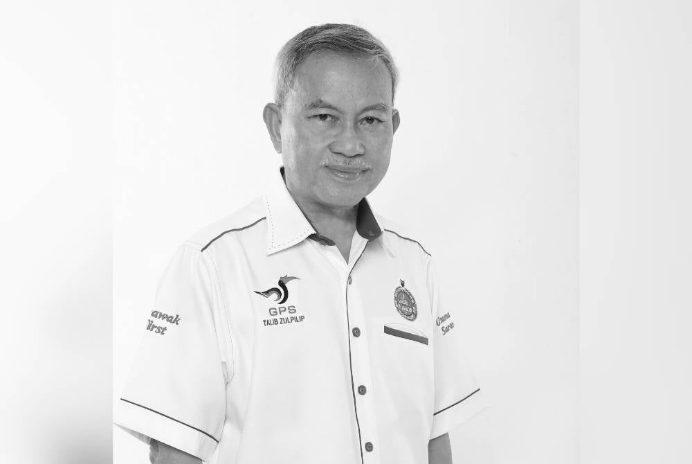 Sarawak Premier Tan Sri Abang Johari Tun Openg described the late Jepak assemblyman Datuk Talib Zulpilip as a leader of high integrity who always fought corruption. - FILE PIX