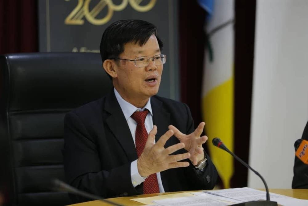 Chief Minister Chow Kon Yeow said Prime Minister Datuk Seri Anwar Ibrahim has provided an additional RM15 billion to the RM400 billion allocation under the 12th Malaysia Plan (12MP) to eradicate hardcore poverty, address fundamental infrastructure and basic needs of the people, ensure clean water supply and so on. - FILE PIX