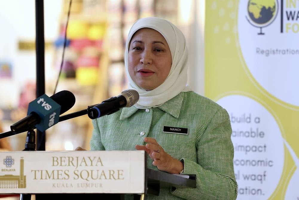 The Children Development Department has been set up to replace the Children's Division under the Social Welfare Department (JKM) effective last Sept 1, said Women, Family and Community Development Minister Datuk Seri Nancy Shukri. - BERNAMA 