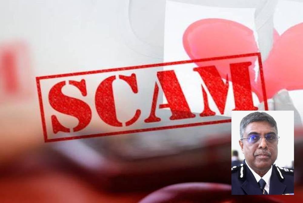 Nine individuals suspected of involvement in a 'love scam' syndicate were arrested in a raid at three residential units on Jalan P Ramlee in the capital city on Tuesday. (Small picture: Allaudeen)