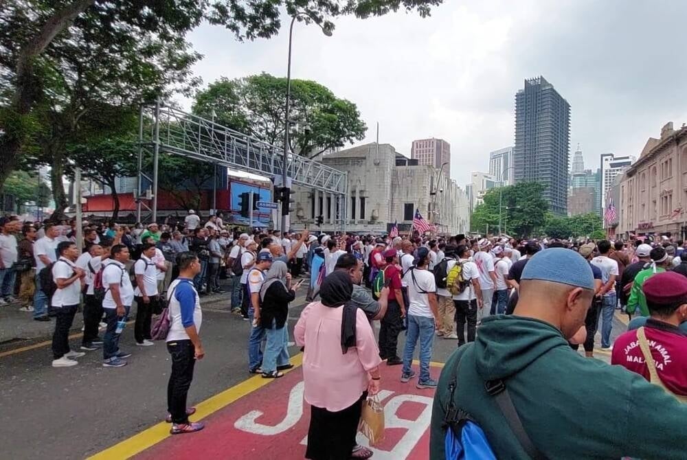 The Save Malaysia Rally held in the capital last Saturday.