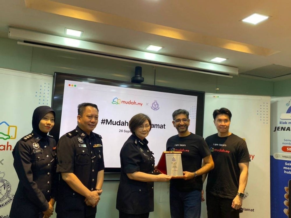 Gaurav said Mudah.my has provided a direct link to the police's Semak Mule website on its platform, which allows users to check if a phone number and bank account are linked to any suspicious activity.