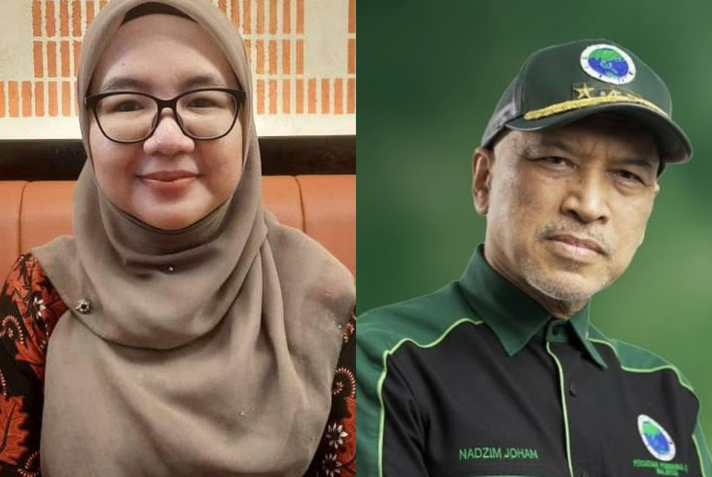  Nur Asyikin Aminuddin (right), Nadzim Johan (left)