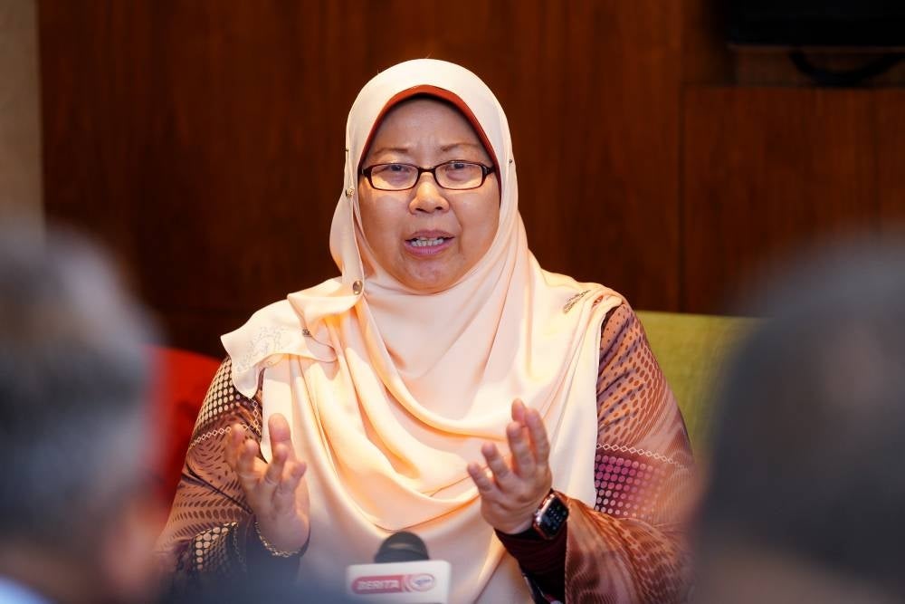 Fuziah. Photo by MOHD HALIM ABDUL WAHID/SINAR