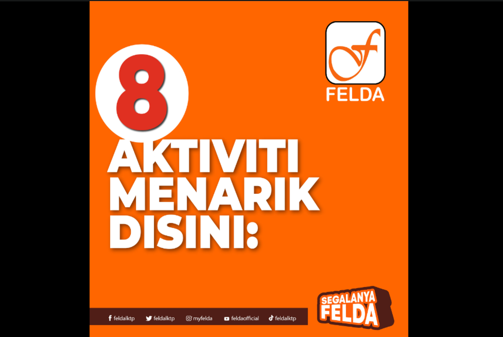 Various interesting activities await visitors at the third edition of the ‘Segalanya Felda’ carnival which will be held in the Mempaga Felda region in Pahang from Oct 1-2. - Facebook