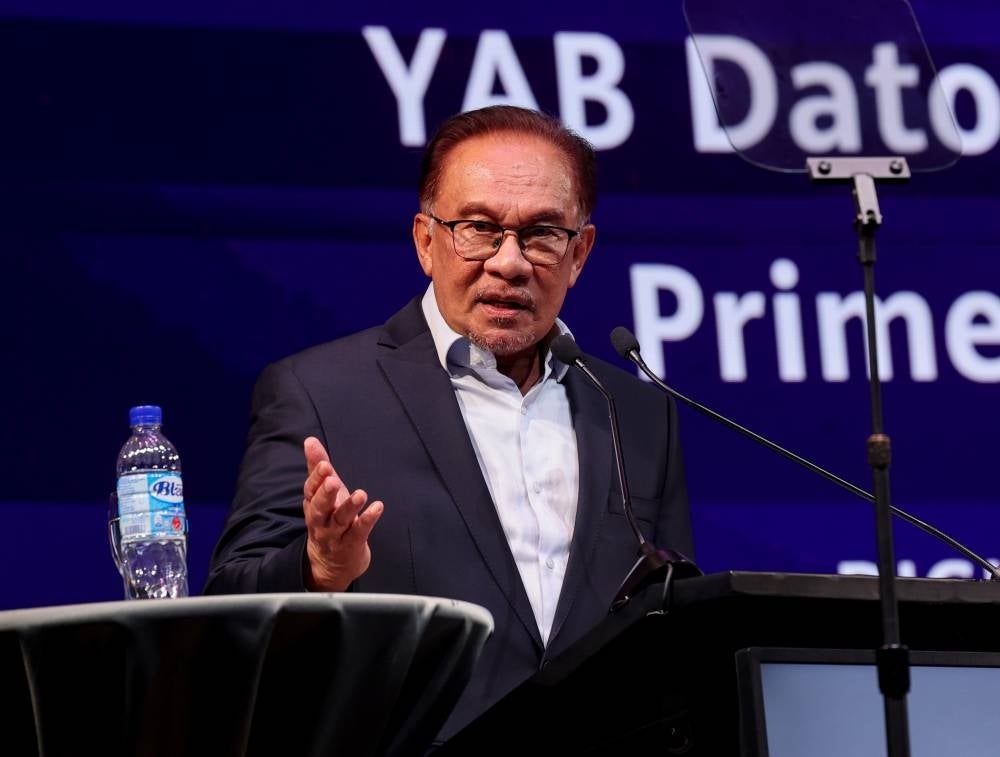 Prime Minister Datuk Seri Anwar Ibrahim - BERNAMA FILE PIX