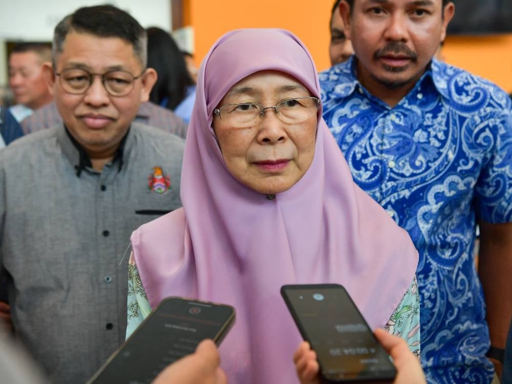 Datuk Seri Dr Wan Azizah Wan Ismail - BERNAMA PIX