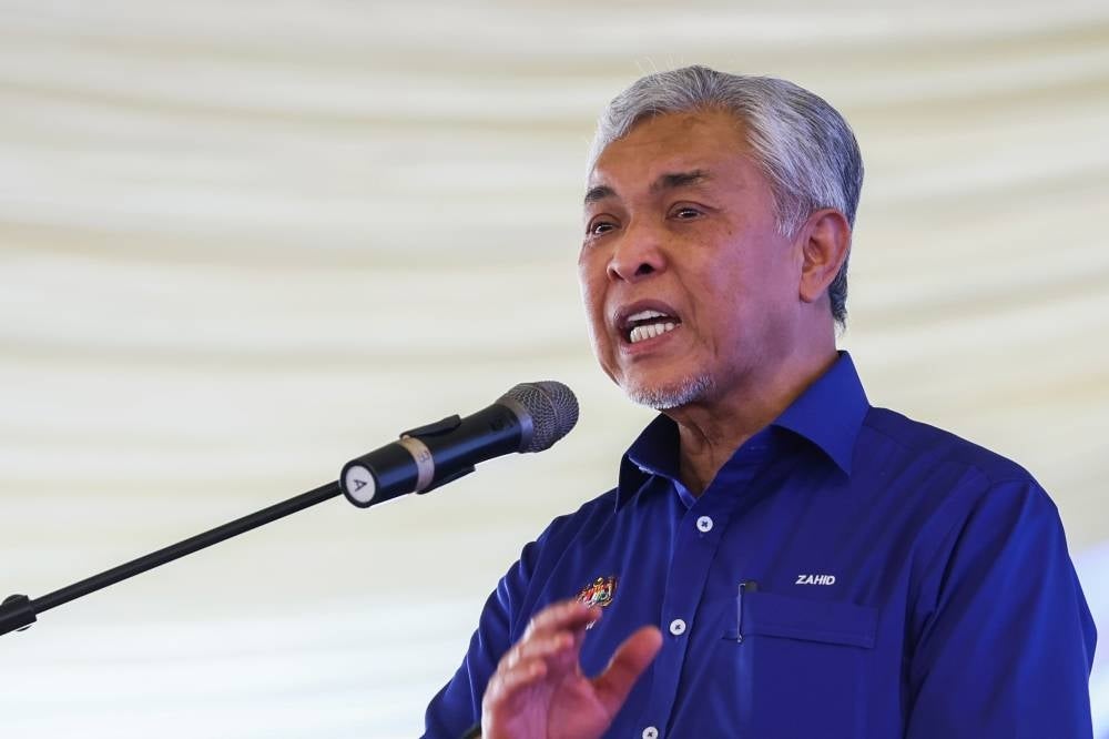 Deputy Prime Minister Datuk Seri Ahmad Zahid Hamidi - BERNAMA FILE PIX