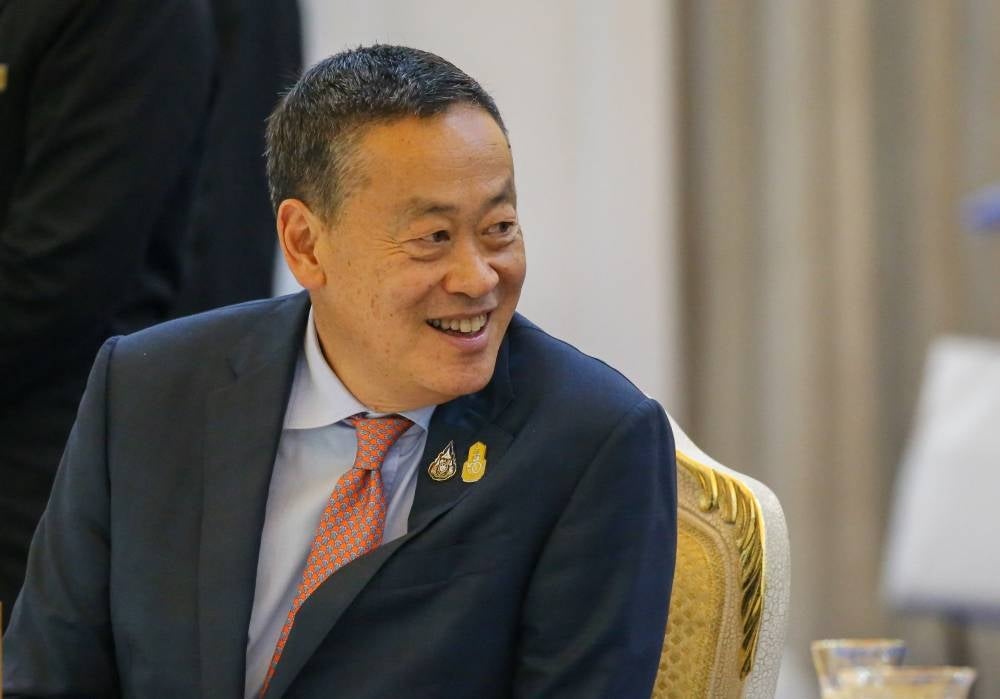 Thailand's Prime Minister Srettha Thavisin - Photo by AFP