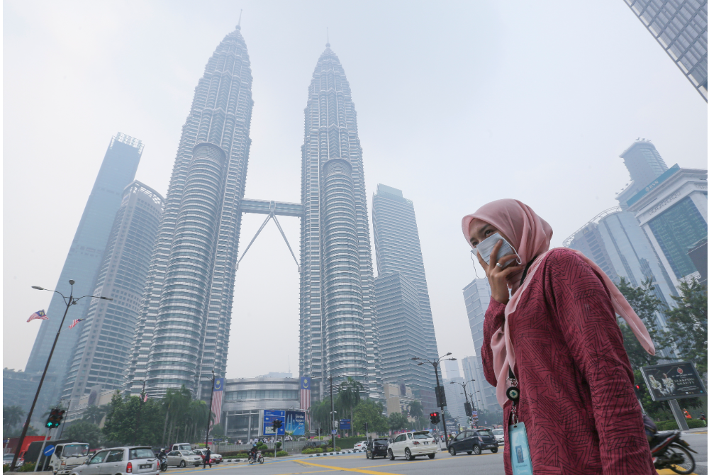 The haze in KL - 123rf 
