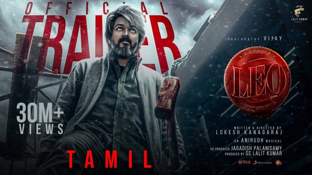In a remarkable feat, the trailer for Tamil actor Vijay's upcoming film "Leo" has shattered records by becoming the fastest Indian movie trailer to amass one million likes on YouTube - PIX by YOUTUBE
