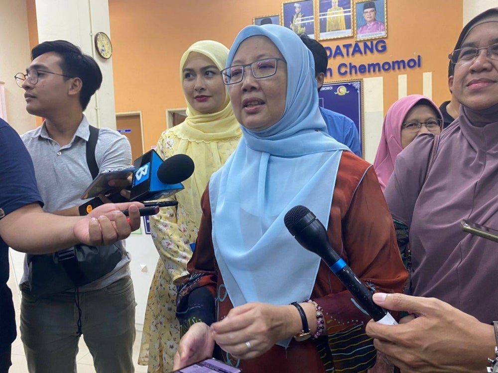Dr Zaliha said that a total of 552 healthcare facilities under the Health Ministry have been identified as being at risk. - Photo by Nurul Atikah Sarji