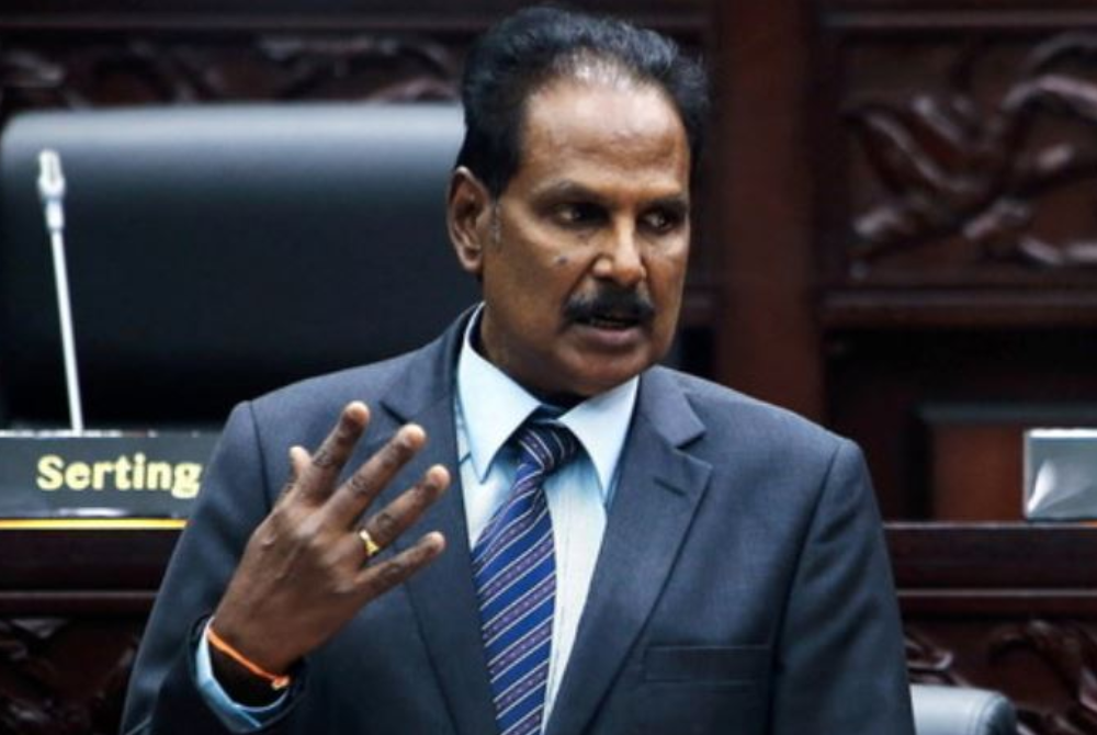 Manickam joined MIC through the Jenjarom branch, Kuala Langat, in 1979, and has served the Indian community through MIC ever since. - FILE PIX