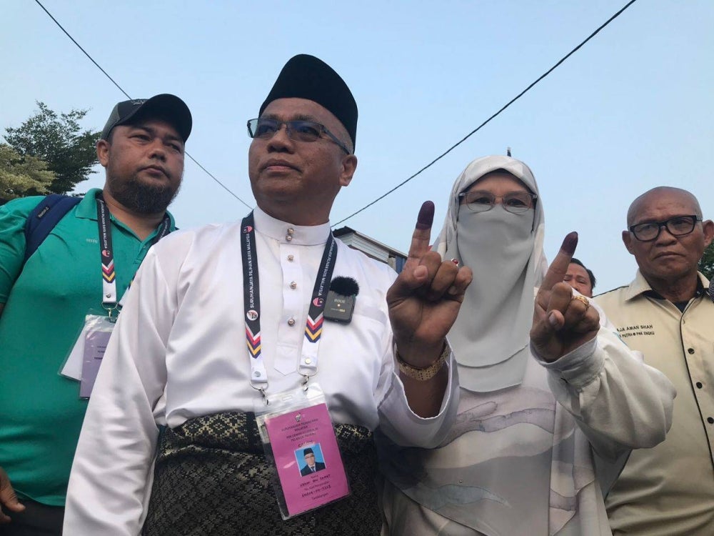 PN candidate Kasim Samat optimistic of 100 per cent victory in Pelangai by-election
