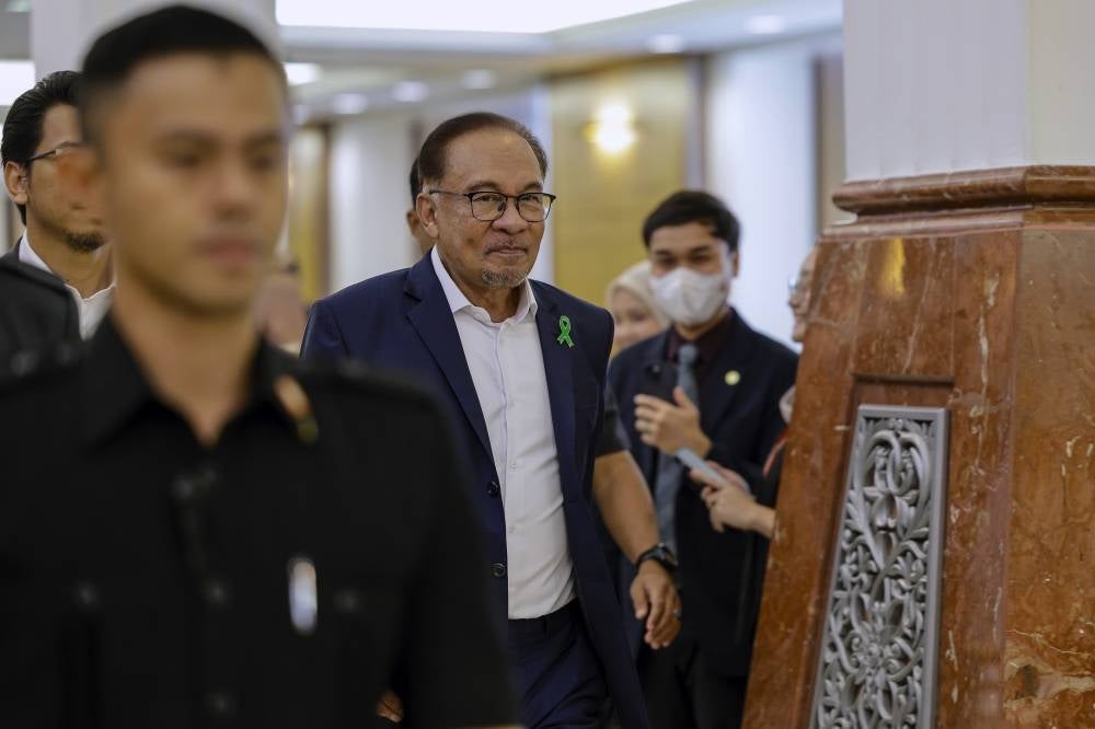 Prime Minister Datuk Seri Anwar Ibrahim - BERNAMA PIX