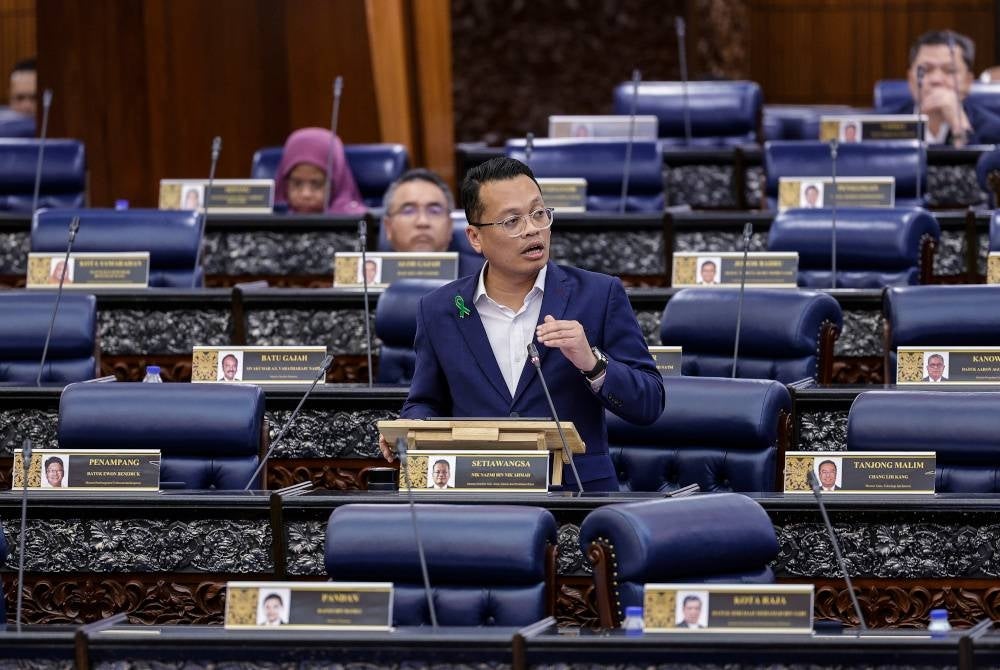 Natural Resources, Environment and Climate Change Minister Nik Nazmi Nik Ahmad - FILE PIX 