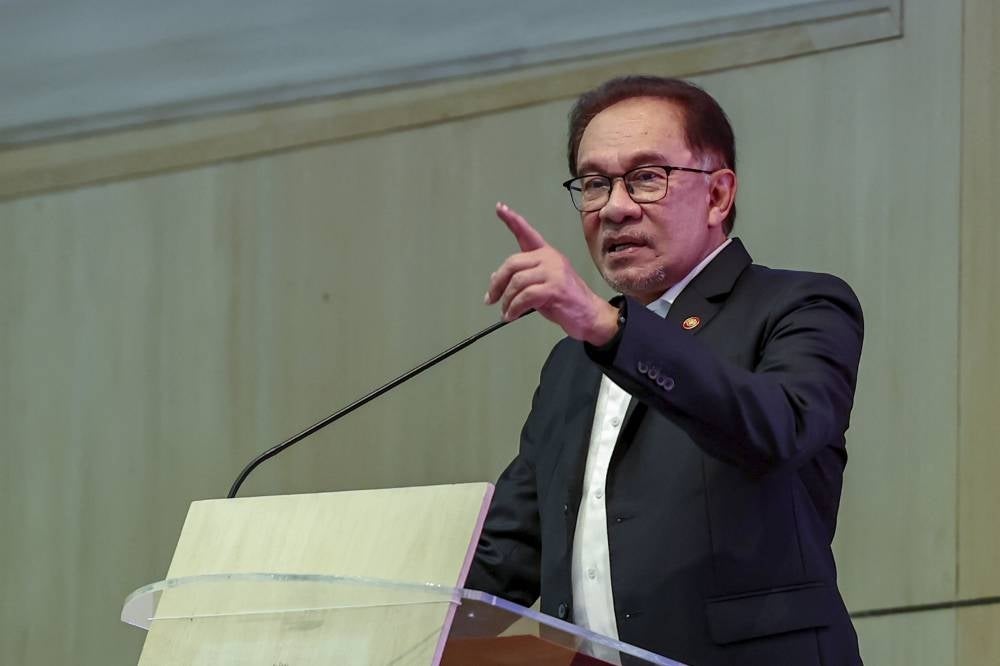 Prime Minister Datuk Seri Anwar Ibrahim - FILE PIX 
