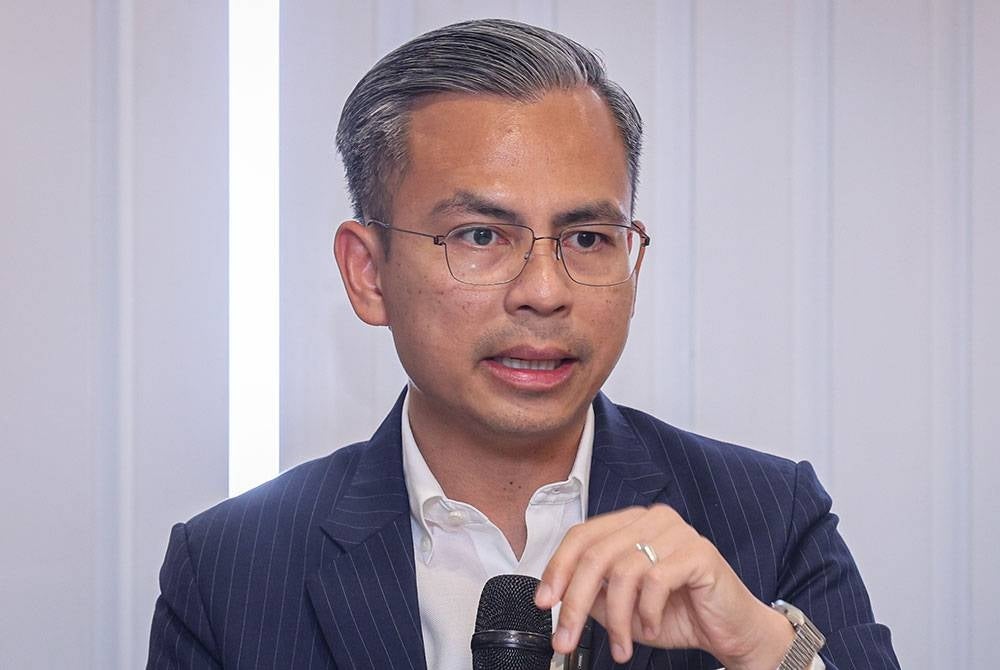 Communications and Digital Minister Fahmi Fadzil - FILE PIX