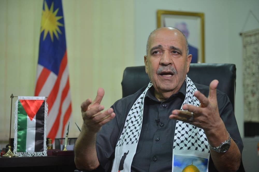 Palestinian Ambassador to Malaysia, Walid Abu Ali