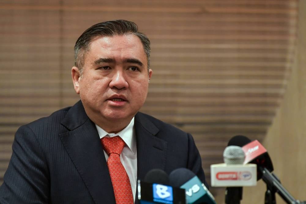 Transport Minister Anthony Loke speaks during a press conference at High-Level 15th Regional Environmentally Sustainable Transport Forum in Asia, yesterday. - Photo by Bernama