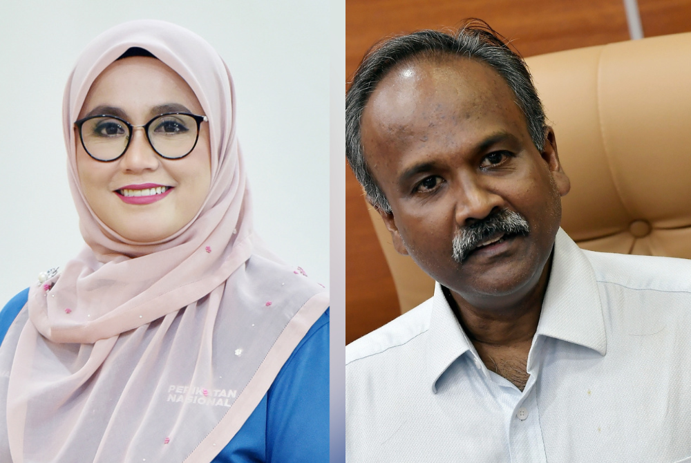 
Mas Ermieyati (left), V Sivakumar (right)