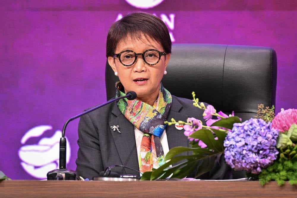 Indonesian Foreign Affairs Minister Retno Marsudi. - Photo by BERNAMA
