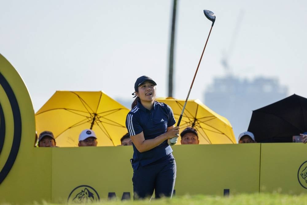 National golfer Natasha Andrea Oon intends to use the experience she gained playing at the 2023 Maybank Golf Tournament today when she makes her full-season debut at next year’s Ladies Professional Golf Association (LPGA) Tour. - BERNAMA
