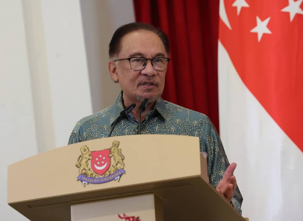 Prime Minister Datuk Seri Anwar Ibrahim - BERNAMA PIX