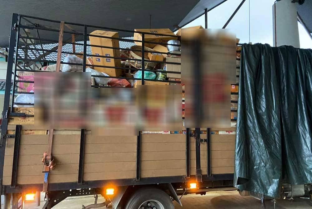 The inspections done by Maqis officers found 240kg of pork meat with other meat products estimated to be worth RM3,000 - Photo by Maqis